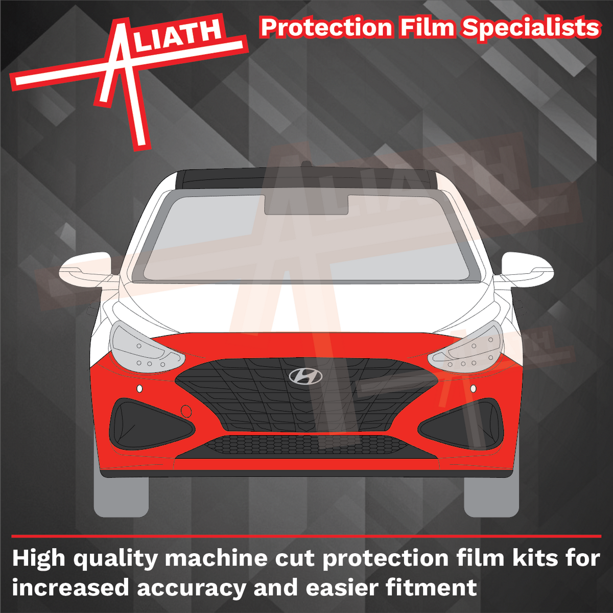 Hyundai i30 N Performance 2018-2021, Front Bumper CLEAR Paint Protection