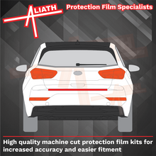 Hyundai i30 2017-Present, Rear Bumper Upper BLACK Scratch Protection