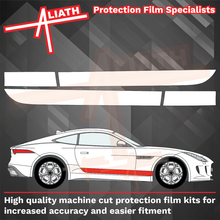 Jaguar F-Type 2013-Present, Doors & Front Wing Lower CLEAR Paint Protection