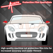 Jaguar F-Type 2013-2019, Door Mirror Caps CLEAR Paint Protection