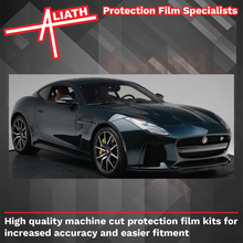 Jaguar F-Type SVR 2013-2019, Rear Side Sill Skirt Trim Arches CARBON Paint Protection
