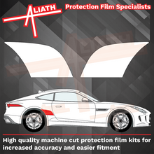 Jaguar F-Type 2012-Present, Rear QTR Arches CLEAR Paint Protection