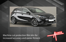 Kia Ceed 2021-Present, Rear QTR Arch Lower Sections CLEAR Paint Protection