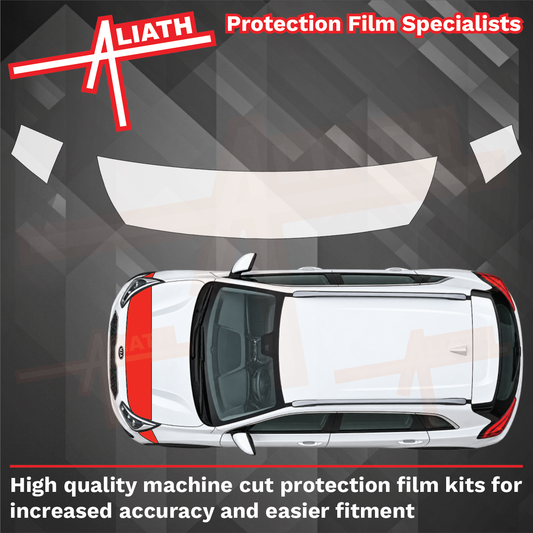 Kia E-Niro & Niro 2016-2022, Bonnet & Wings Front Sections CLEAR Paint Protection