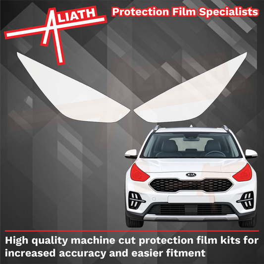 Kia E-Niro & Niro 2016-2022, Headlights CLEAR Paint Protection