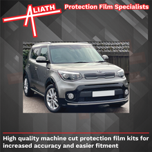 Kia Soul 2014-2018, Bonnet & Wings CLEAR Paint Protection