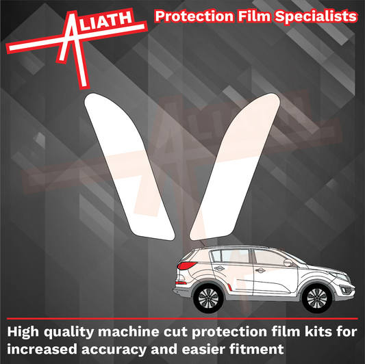 Kia Sportage 2010-2015, Rear Door Lower Arch OE Style CLEAR Paint Protection