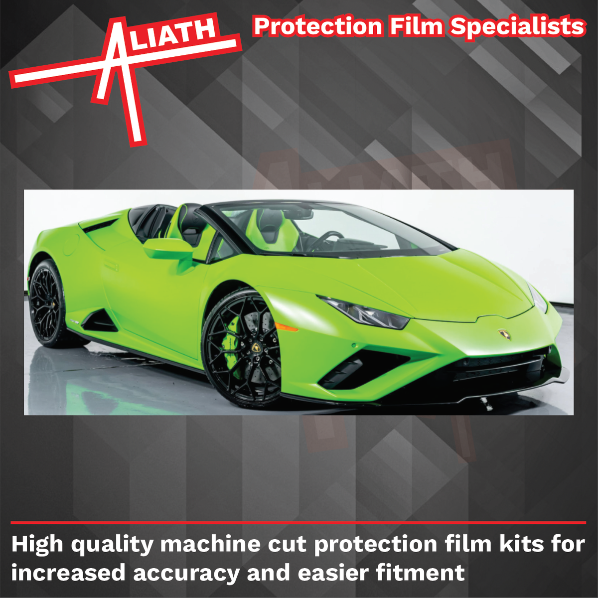 Lamborghini Huracan 2019-Present, Headlights CLEAR Stone Protection