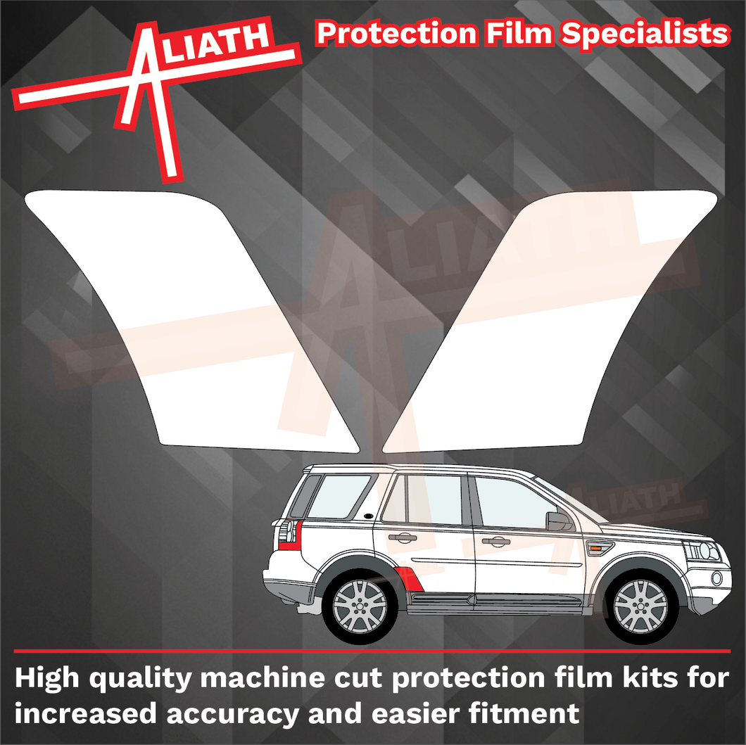 Landrover Freelander 2006-2015, Rear Door Arches CLEAR Paint Protection