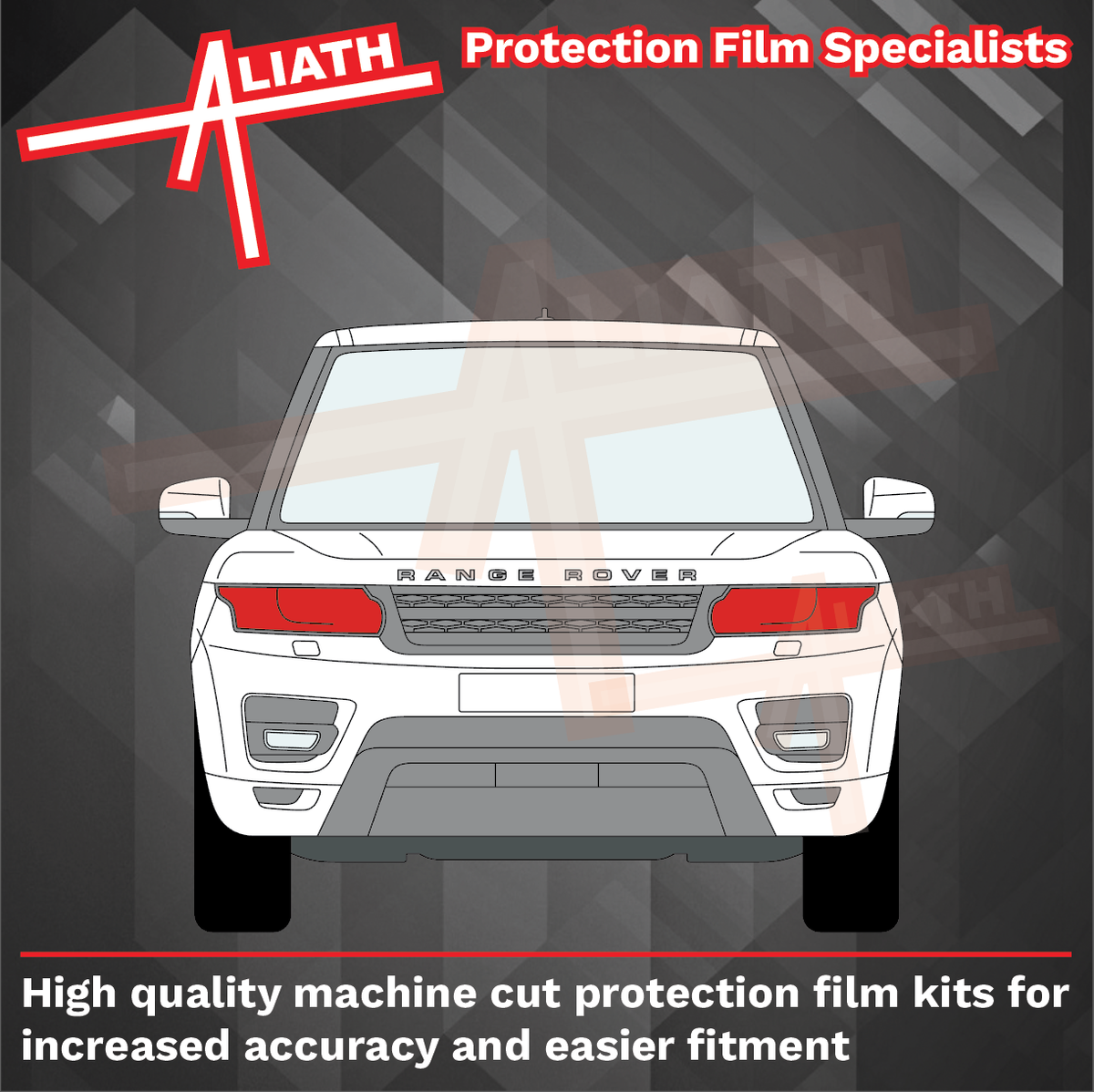 Land Rover Range Rover Sport 2013-2018, Headlights CLEAR Stone Protection