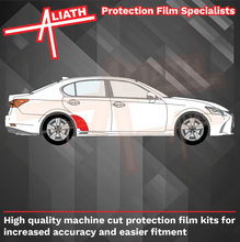 Lexus GS 2011-Present, Rear arches CLEAR paint Protection