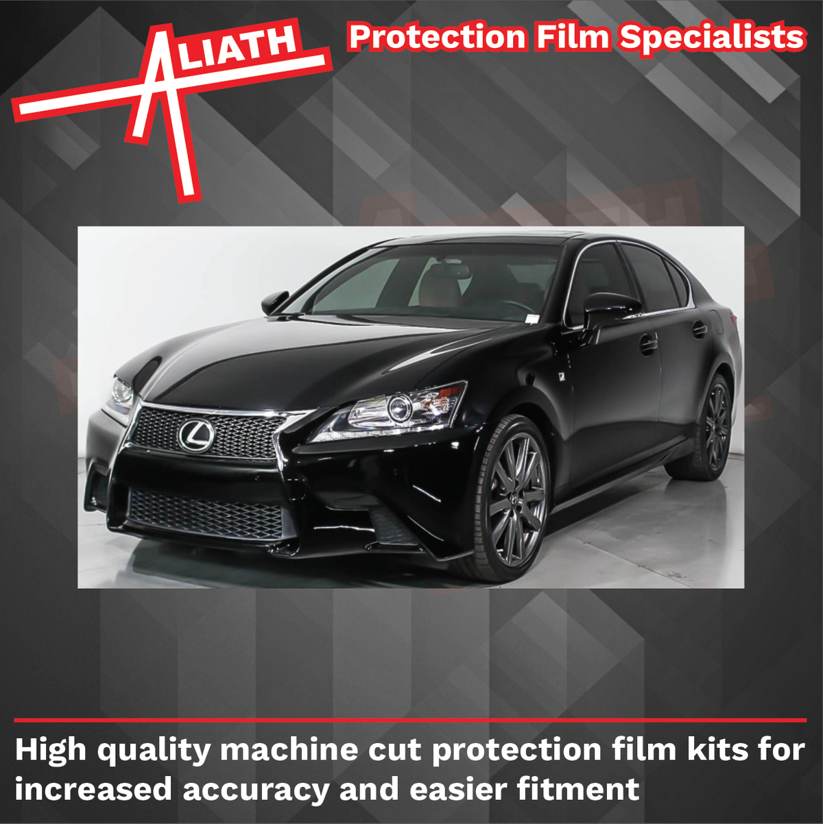 Lexus GS 2011-Present, Rear arches CLEAR paint Protection