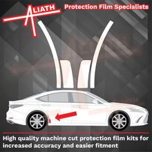 Lexus ES 2018-2025, Rear QTR & Door Arches CLEAR Paint Protection
