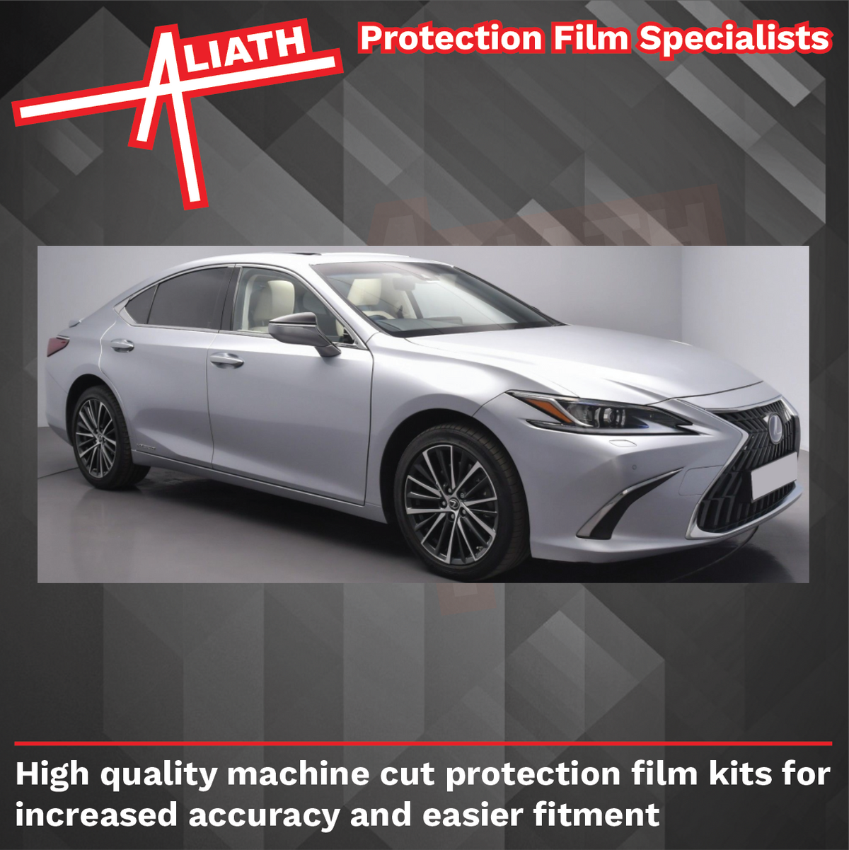 Lexus ES 2018-2025, Rear QTR & Door Arches CLEAR Paint Protection