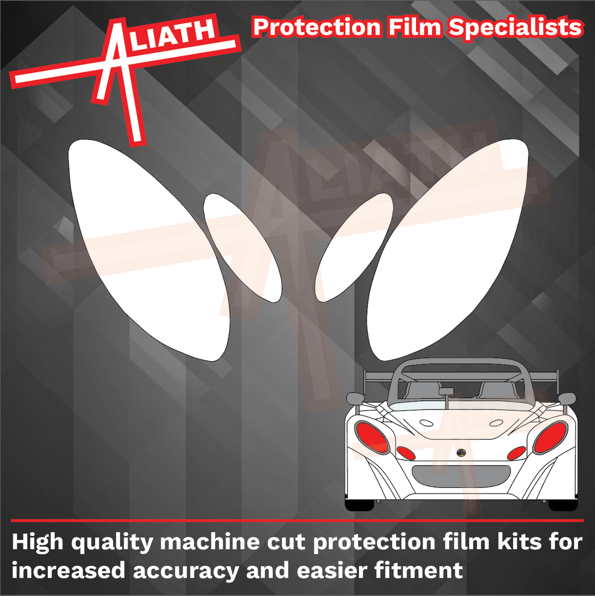 Lotus 2 Eleven 2007-2011, Headlights CLEAR Paint Protection