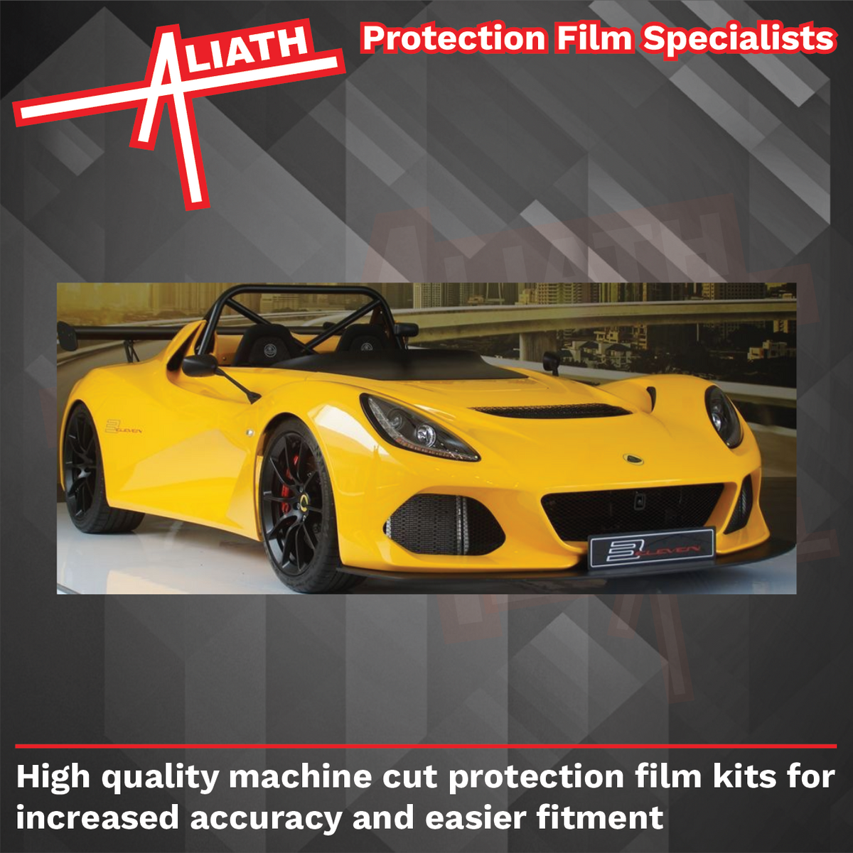 Lotus 3-Eleven 2016-Present, Headlights CLEAR Paint Protection