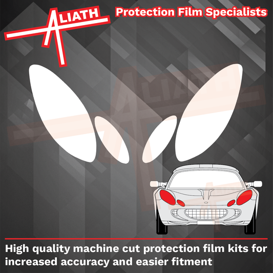 Lotus Elise S2 2001-2011, Headlights CLEAR paint Protection