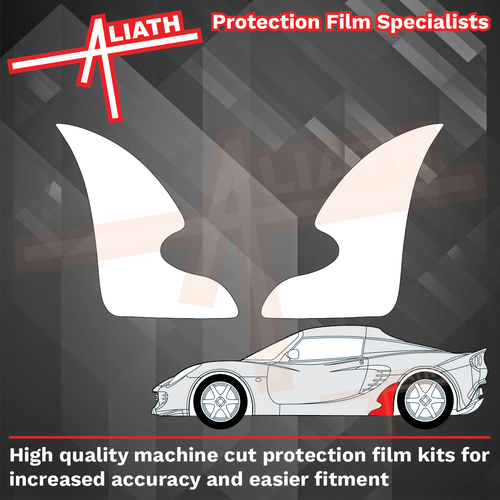 Lotus Elise S2 2001-2011 Rear QTR Sill CLEAR Paint Protection