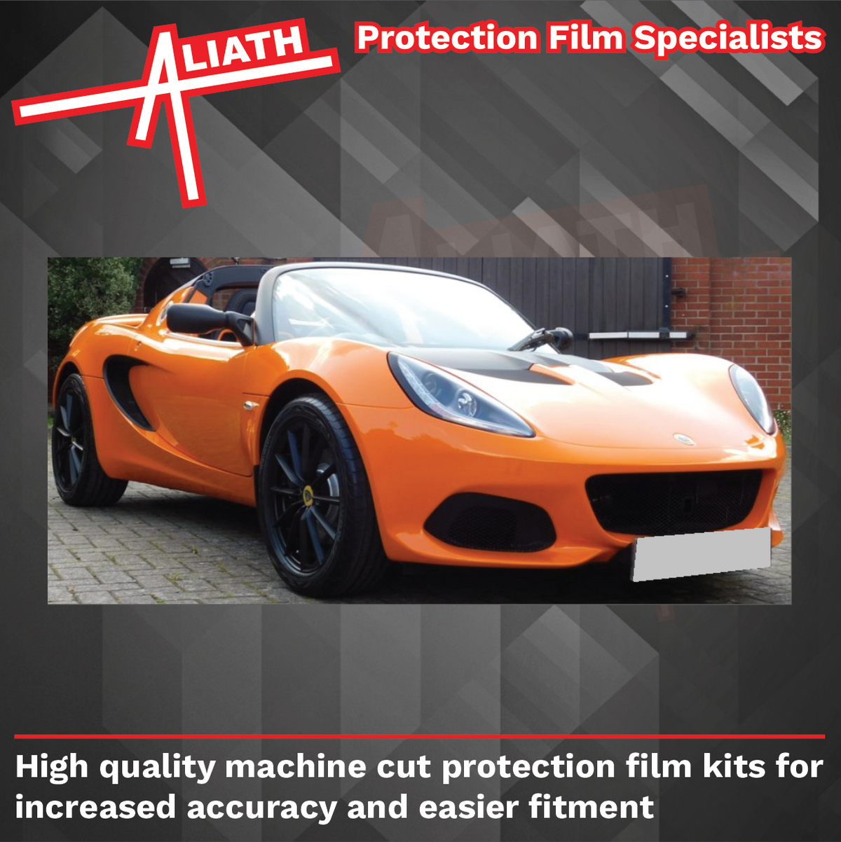 Lotus Elise (Type S3)(Cup & Sprint) 2017-Present, Front Bumper CLEAR Paint Protection