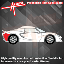 Lotus Exige S2 2004-2011, Rear Bumper Side Sections CLEAR Paint Protection