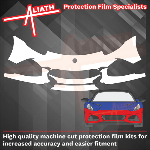 Lotus Emira 2022-Present, Front Bumper CLEAR Paint Protection