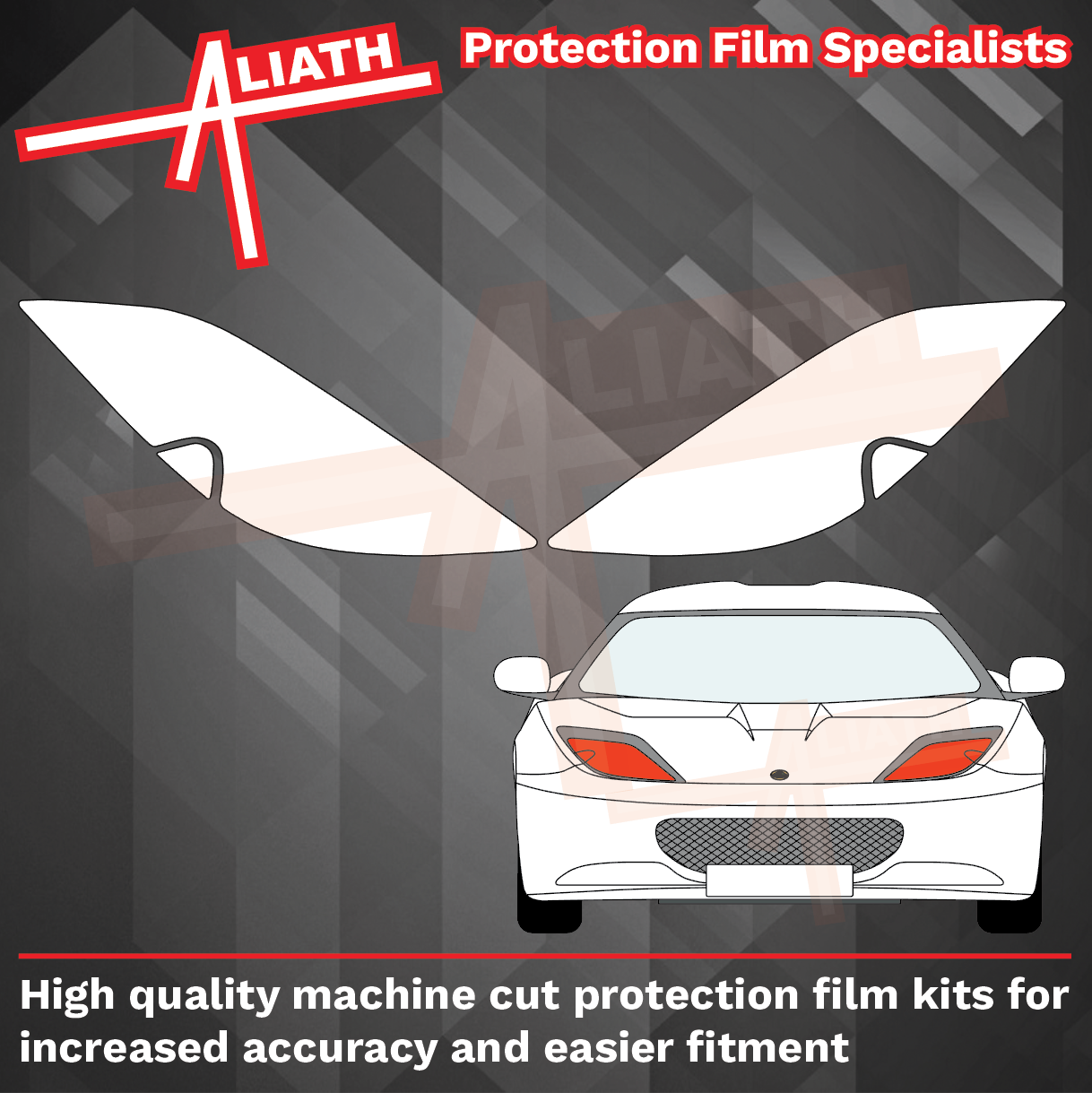 Lotus Evora 2009-2022, Headlights CLEAR Paint Protection