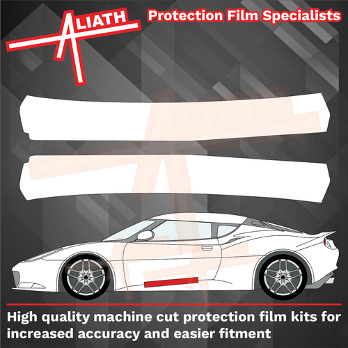 Lotus Evora 2009-2022, Inner Sill Door Shut Area CLEAR Paint Protection
