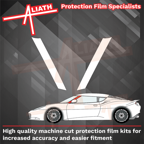 Lotus Evora 2009-2022, A-Pillars CLEAR Paint Protection