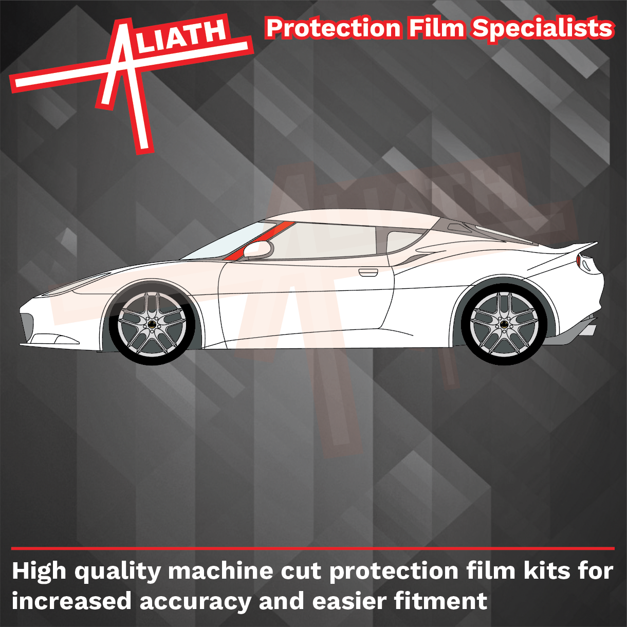 Lotus Evora 2009-2022, A-Pillars CLEAR Paint Protection
