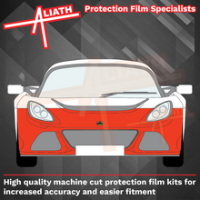 Lotus Exige S3 2017-Present, Front Bumper Bonnet Nose CLEAR Stone Protection