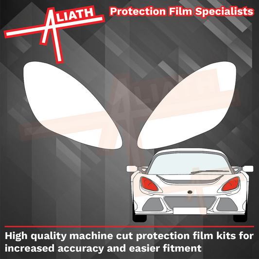 Lotus Exige S3 2012-Present, Headlights CLEAR Paint Protection