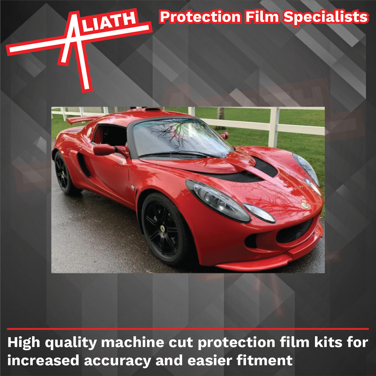 Lotus Exige S2 2004-2012, Front Bumper CLEAR Paint Protection
