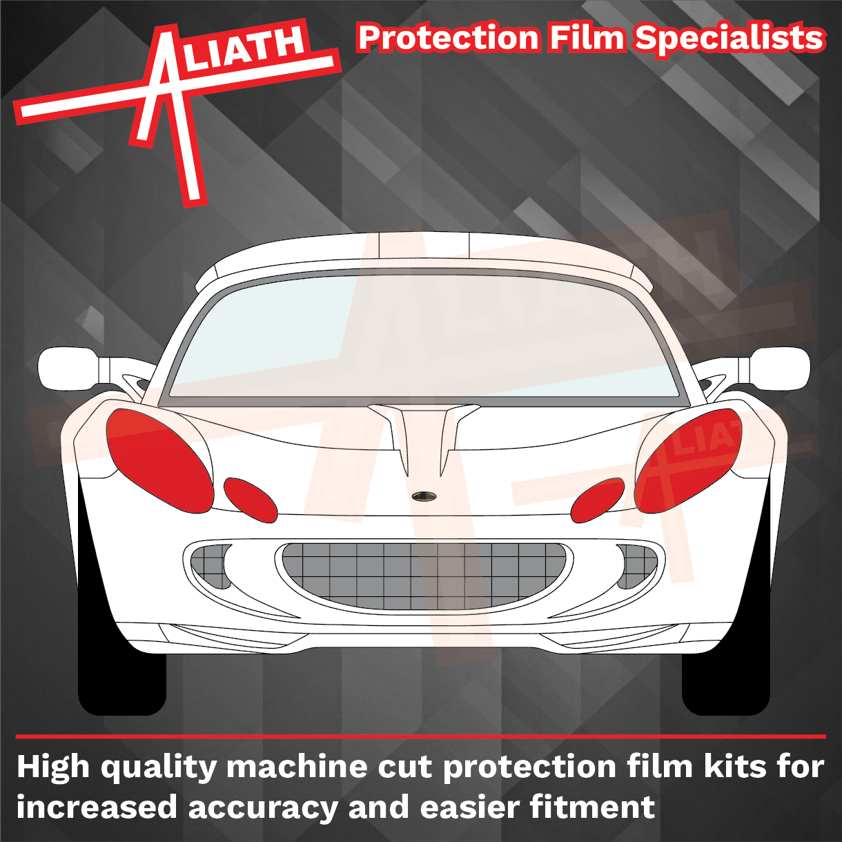 Lotus Exige S2 2004-2012, Headlights CLEAR Paint Protection