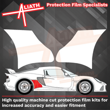 Lotus Exige S3 2012-Present, Rear QTR/Sill skirt Arch CLEAR Paint Protection