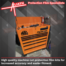 Mac Tools UC4125DTF Tool Box, Front Panels CLEAR Paint Scratch Protection Kit