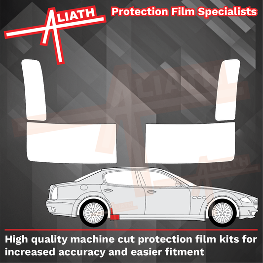 Maserati Quattroporte (V) 2003-2012, Rear Arches CLEAR Paint Protection