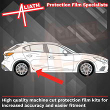 Mazda 3 2013-2019, Rear Wing Arches CLEAR Paint Protection