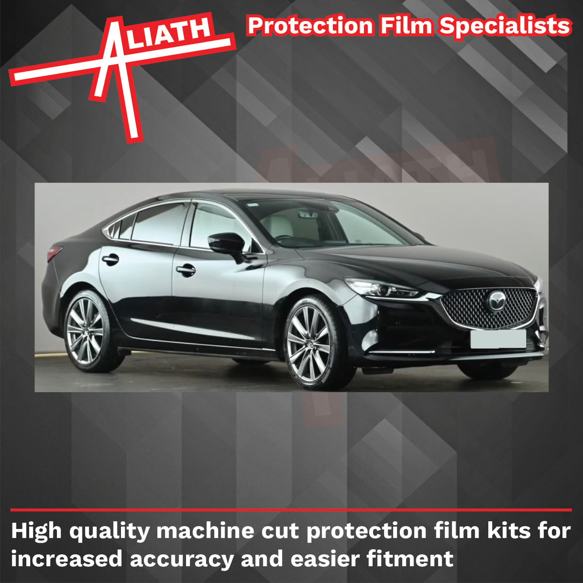 Mazda 6 2013-Present, Rear Wing Arches CLEAR Paint Protection