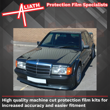 Mercedes-Benz 190E (W201) Headlights CLEAR Stone Protection CLASSIC