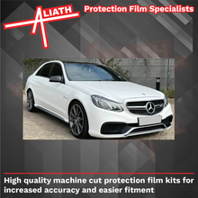 Mercedes Benz E63 AMG (W212) 2013-2016, Front Bumper CLEAR Paint Protection