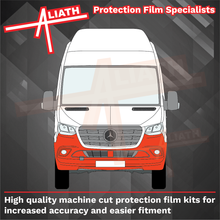 Mercedes Benz Sprinter 2019-Present, Front Bumper CLEAR Paint Protection