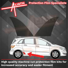 Mercedes-Benz B-Class (Type W245) 2005-2011, Rear Arch BLACK Paint Protection
