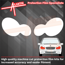 Mercedes-Benz C Class Coupe (C203) 2001-2007, Headlights CLEAR Stone Protection