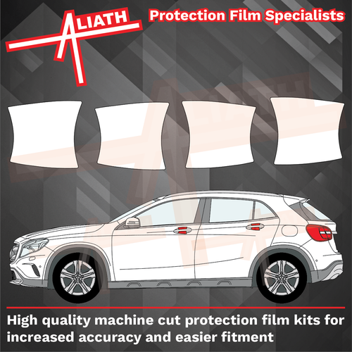 Mercedes-Benz GLA 2013-2019 (X156), Door Handle Cup CLEAR Paint Protection