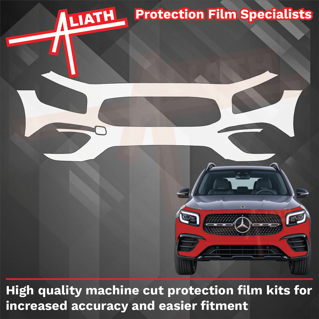 Mercedes-Benz GLB 35 AMG & AMG Line (X247) 2020-2024, Front Bumper CLEAR Paint Protection