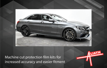 Mercedes-Benz C Class C43 C63 AMG (W205) 2014-2017, Side Sill Skirts CLEAR Paint Protection