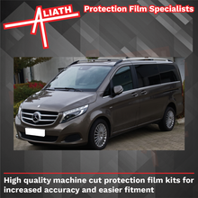 Mercedes-Benz Vito & V-Class (W447) 2014-Present, B-Pillar Black Out Textured Decals