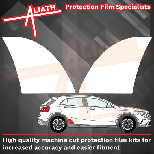 Mercedes-Benz GLA Class 2013-2019, Rear Door Arch CLEAR Paint Protection