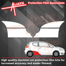 Mitsubishi Colt Ralli Art 2009-2012, Rear Arches CLEAR Paint Protection
