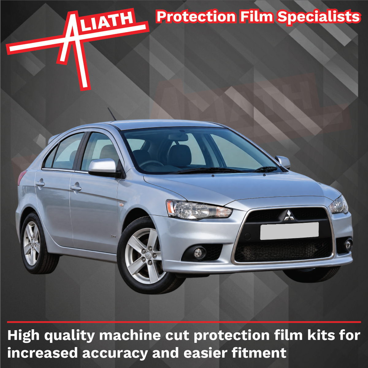 Mitsubishi Lancer 2008-2015, Rear QTR Arches CLEAR Paint Protection